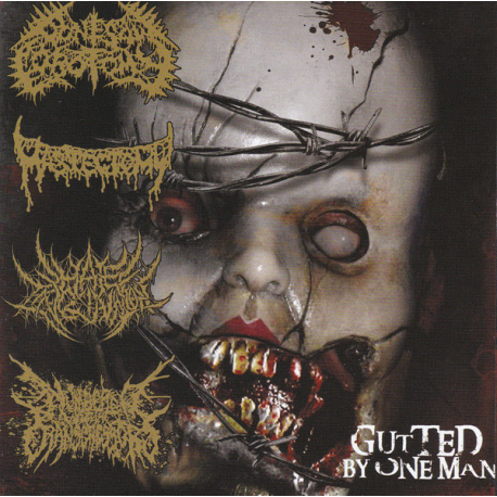 Bonesaw Lobotomy / Mastectomy / Hate Inclination / Numbered With The Transgressors – Gutted By One Man