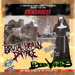 Pussyvibes / Brutal Brain Damage – Grindhouse (Split CD)